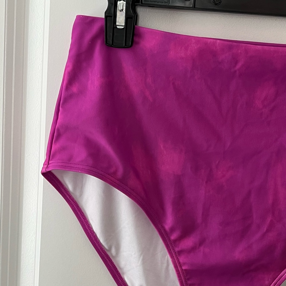 Old Navy | High Rise Full Booty Coverage Bikini Bottom - Picture 2 of 2